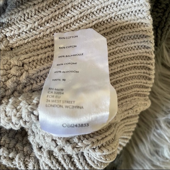 NWOT ANTHROPOLOGIE marci dip-dyed cable knit sweater - Picture 5 of 7